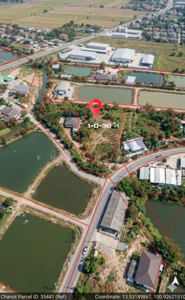 Prime EEC Land for Sale in Bang Khlae–Bang PakongNear Wellgrow Industrial Estate and Amata City Chon, Chachoengsao, Bang Klua, Bang Pakong, Chachoengsao, , 1,720 sqm, Land For Sale, by Khommaphat Phumbandit, 500372136 - DDproperty.com