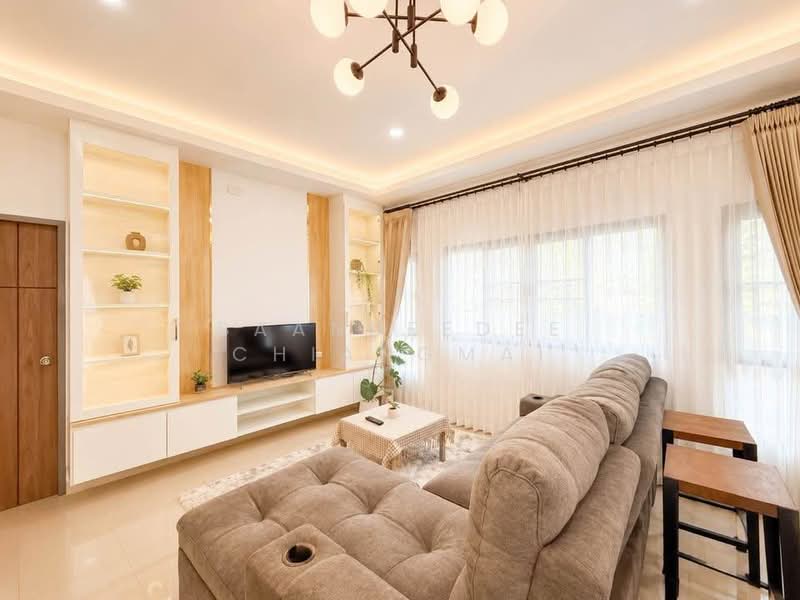 A house for rent near Big C Mae Hia, Rental Price: 38,000 THB / month Property ID: No.9H981, Chiang Mai, Pa Daet, Muang Chiang Mai, Chiang Mai, 3 Bedrooms, 180 sqm, Single Detached House For Rent, by Baandeedee Chiangmai, 500372241 - DDproperty.com