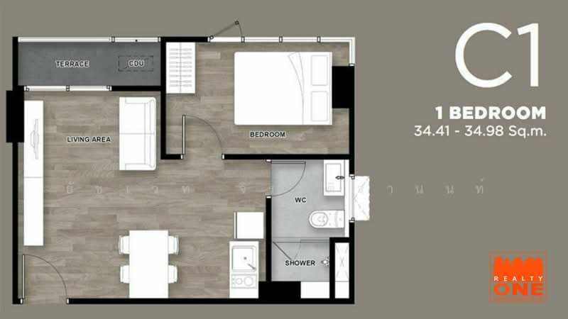 Aspen Condo Lasalle, Bangkok, Soi Sukhumvit 105 (Lasalle), Bang Na, Bangkok, 1 Bedroom, 35 sqm, Condo For Rent, by ธัชเวท จิระติวานนท์, 500372374 - DDproperty.com