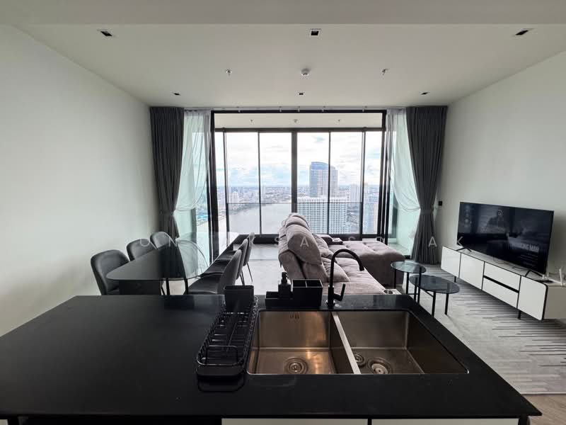 Chapter Charoennakhon–Riverside, Bangkok, Charoennakorn Road, Bang Lam Phu Lang, Khlong San, Bangkok, 2 Bedrooms, 78 sqm, Condo For Rent, by Boonraksa Sopak, 500372665 - DDproperty.com