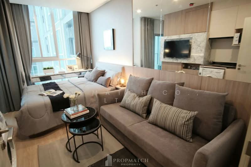 Noble Revolve Ratchada : โนเบิล รีวอลฟ์ รัชดา, กรุงเทพ, 38 ถนนรัชดาภิเษก แขวงห้วยขวาง เขตห้วยขวาง กรุงเทพมหานคร, ห้วยขวาง, กรุงเทพ, 22 ตร.ม., คอนโด ให้เช่า, โดย PROPMATCH CO., LTD., 500372751 - DDproperty.com