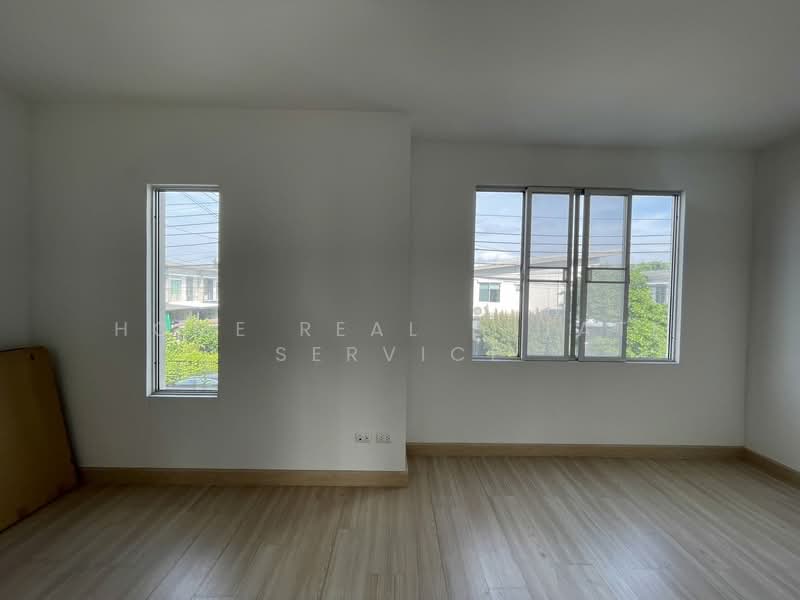 Pruksa Ville 93 Nakornin-Ratchapruek, Nonthaburi, Soi Wat Bang Krai Nai on Nakhon In Road, Bang Khun Kong, Bang Kruai, Nonthaburi, 3 Bedrooms, 135 sqm, Townhouse For Sale, by HOME Real Estate Service, 500372772 - DDproperty.com