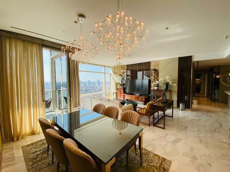 Four Seasons Private Residences, Bangkok, 300 Charoen Krung Road, Yan Nawa, Sathon, Bangkok, 3 Bedrooms, 250 sqm, Condo For Rent, by Boonraksa Sopak, 500372916 - DDproperty.com