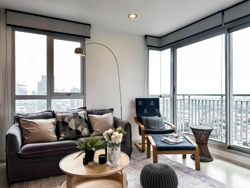 Rhythm Sathorn-Narathiwas, Bangkok, 651 Naradhiwas Rajanagarindra Road, Thung Maha Mek, Sathon, Bangkok, 2 Bedrooms, 62 sqm, Condo For Rent, by Pawanrat Panchawanon, 500373267 - DDproperty.com