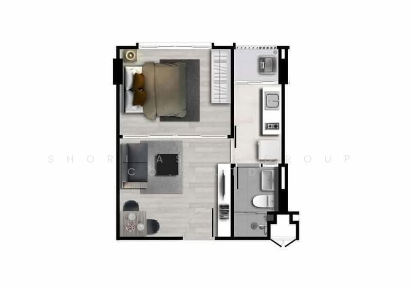 Dcondo Ping, Chiang Mai, 243 Super Highway Road Chiang Mai - Lampang, Fa Ham, Muang Chiang Mai, Chiang Mai, 1 Bedroom, 30 sqm, Condo For Sale, by Shori Asset Group Co., Ltd., 500373327 - DDproperty.com