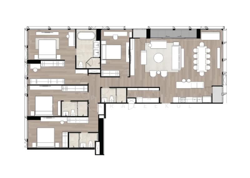 The Issara Sathorn, Bangkok, ถนนจันทน์, Thung Maha Mek, Sathon, Bangkok, 2 Bedrooms, 106 sqm, Condo For Sale, by Pemika Aukkaraleekul, 500373672 - DDproperty.com