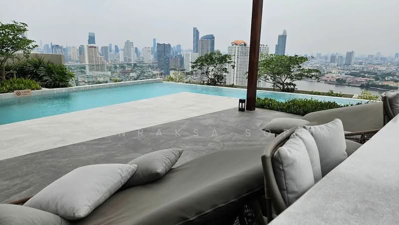 Na Reva Charoennakhon, Bangkok, Charoen Nakhon Road, Samlae, Thon Buri, Bangkok, 1 Bedroom, 42 sqm, Condo For Rent, by Boonraksa Sopak, 500373891 - DDproperty.com