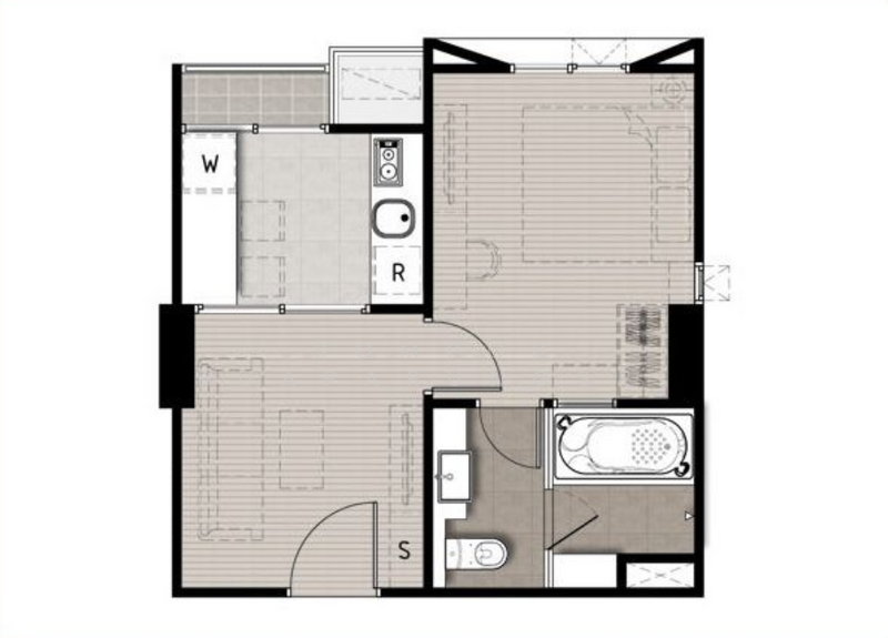 Rende Sukhumvit 23, Bangkok, Soi Sukhumvit 23, Khlong Tan Nua, Watthana, Bangkok, 1 Bedroom, 35 sqm, Condo For Rent, by Sompob Buaparungsri, 500374304 - DDproperty.com