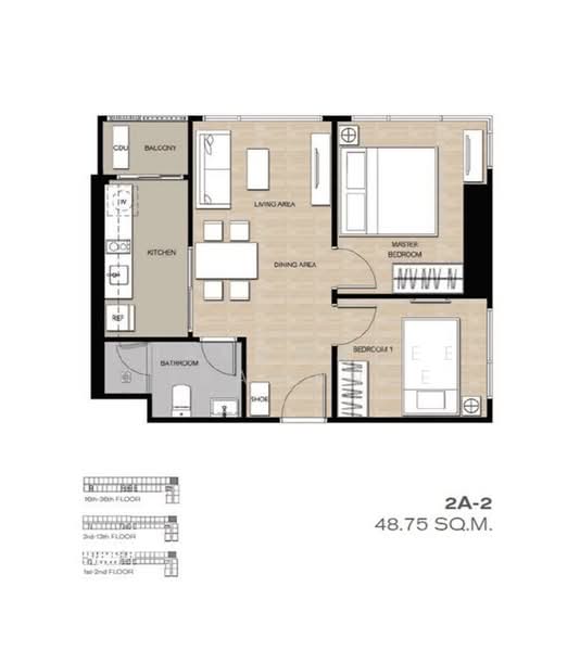 The Line Wongsawang, Bangkok, 1333 Bangkok - Nonthaburi Rd., Wong Sawang, Bang Sue, Bangkok, 2 Bedrooms, 49 sqm, Condo For Rent, by Phakawadee Jiramanee, 500375287 - DDproperty.com