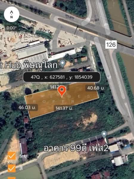 ที่ดินท่าโพธิ์ พิษณุโลก, Phitsanulok, Tha Pho, Muang Phitsanulok, Phitsanulok, , 6,768 sqm, Land For Sale, by The Best Property ออฟ, 500375708 - DDproperty.com