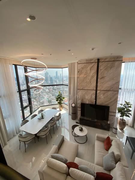 Park Origin Chula-Samyan, Bangkok, Rama 4 Road, Maha Phrutharam, Bang Rak, Bangkok, 3 Bedrooms, 180 sqm, Condo For Rent, by Narinthira Roengrit, 500375713 - DDproperty.com