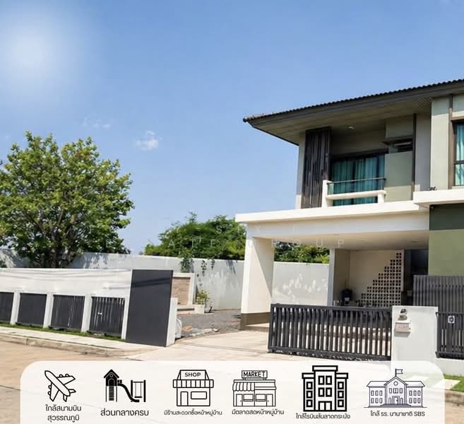 Saransiri Srivaree, Samut Prakan, 343 Rural Road, Srisa Chorakhe Noi, Bang Sao Thong, Samut Prakan, 4 Bedrooms, 240 sqm, Single Detached House For Rent, by Forty-Six Real Estate Group, 500375879 - DDproperty.com
