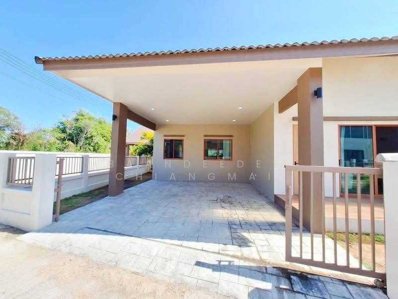 บ้านใกล้โรงเรียนสาธิตแห่งมหาวิทยาลัยรังสิตเชียงใหม่ เพียง 5 นาที ค่าเช่า 20,000 บาท/เดือน No.14H1098, Chiang Mai, Ban Waen, Hang Dong, Chiang Mai, 3 Bedrooms, 100 sqm, Single Detached House For Rent, by Baandeedee Chiangmai, 500375960 - DDproperty.com