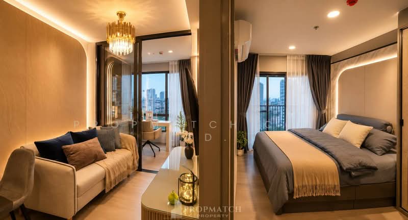 Aspire Onnut Station : แอสปาย อ่อนนุช สเตชั่น, กรุงเทพ, ถนนสุขุมวิท, พระโขนง, คลองเตย, กรุงเทพ, 35 ตร.ม., คอนโด ให้เช่า, โดย PROPMATCH CO., LTD., 500376001 - DDproperty.com