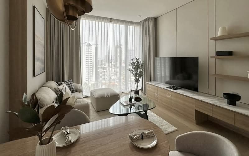 The Strand Thonglor, Bangkok, 36 Soi Sukhumvit 55, Khlong Tan Nua, Watthana, Bangkok, 1 Bedroom, 54 sqm, Condo For Rent, by Natthapong Laomahong, 500376119 - DDproperty.com