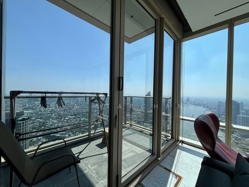 Four Seasons Private Residences, Bangkok, 300 Charoen Krung Road, Yan Nawa, Sathon, Bangkok, 2 Bedrooms, 117 sqm, Condo For Rent, by Anya Atarchanai, 500376325 - DDproperty.com