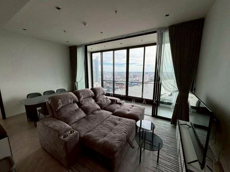 Chapter Charoennakhon–Riverside, Bangkok, Charoennakorn Road, Bang Lam Phu Lang, Khlong San, Bangkok, 2 Bedrooms, 80 sqm, Condo For Rent, by Keerati Wangrujirakul, 500376376 - DDproperty.com