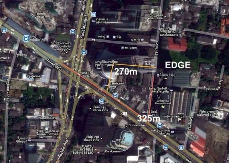 The Edge Sukhumvit 23, Bangkok, 6 Soi Sukhumvit 23, Khlongtoei Nua, Watthana, Bangkok, 1 Bedroom, 30 sqm, Condo For Rent, by Patcharames Pattharapornviboon, 500377352 - DDproperty.com