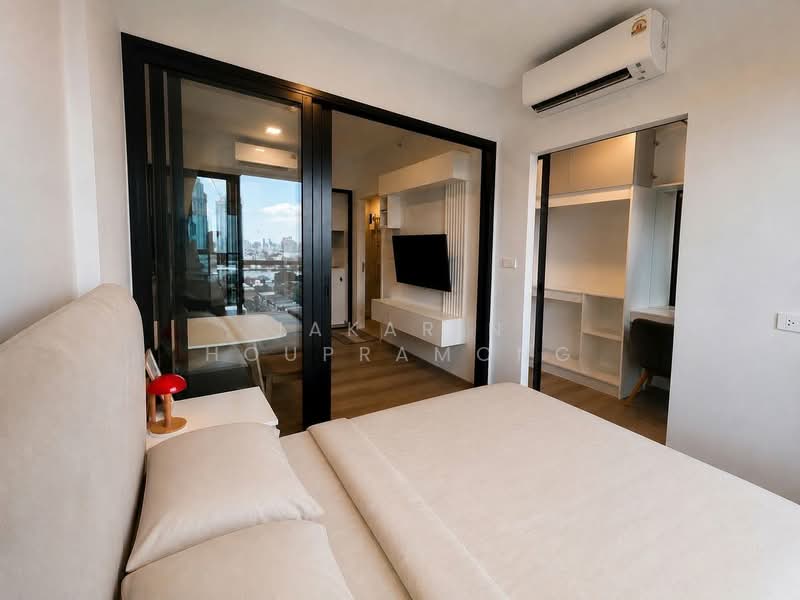 Chapter One Spark Charan, Bangkok, 80 Charan Sanitwong Rd, Bang O, Bang Phlat, Bangkok, 1 Bedroom, 28 sqm, Condo For Rent, by Jakarin Houpramong, 500377572 - DDproperty.com
