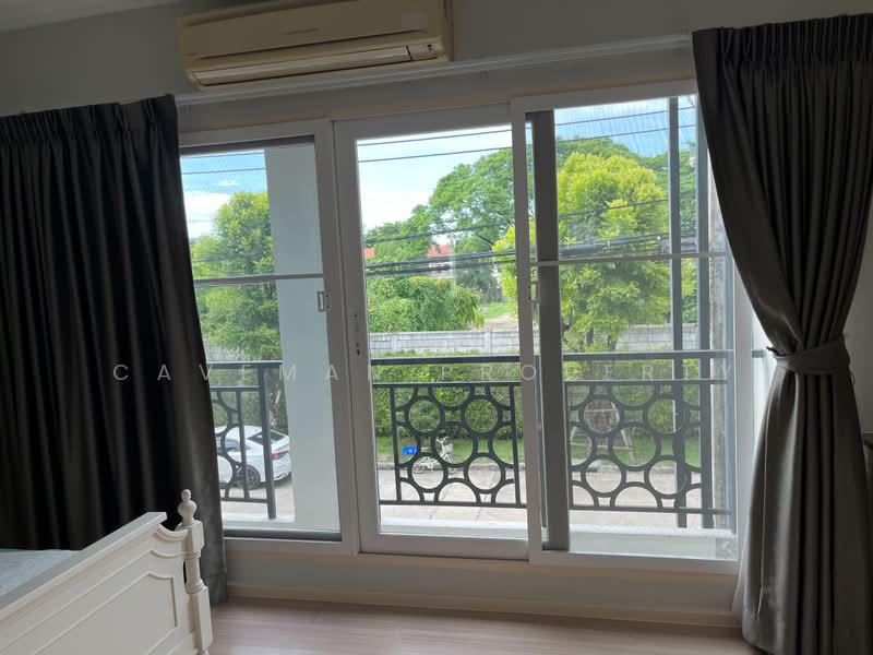Baan Klang Muang Rama 9 (Motorway), Bangkok, New Bangkok-Chonburi Road, Suan Luang, Bangkok, 2 Bedrooms, 150 sqm, Single Detached House For Rent, by Caveman Property, 500378038 - DDproperty.com