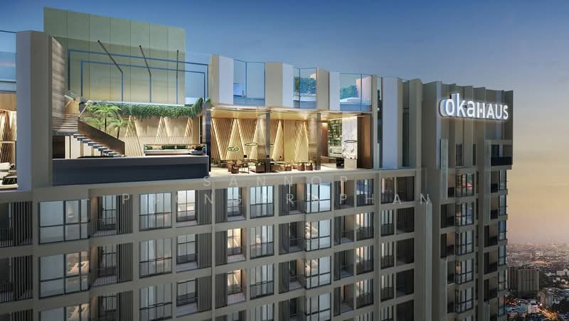 Oka Haus Sukhumvit 36, Bangkok, 3399 Rama 4 Road, Khong Tan, Khlong Toei, Bangkok, 1 Bedroom, 35 sqm, Condo For Rent, by Sannop Phongpraphan, 500378628 - DDproperty.com