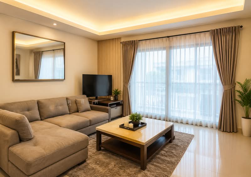 ให้เช่าบ้านเดี่ยว ม.เซนสิริโฮม แหลมฉบัง ศรีราชา, Chon Buri (Pattaya), Thung Suk La, Si Racha, Chon Buri (Pattaya), 3 Bedrooms, 200 sqm, Single Detached House For Rent, by Dusit Saengfa, 500380035 - DDproperty.com