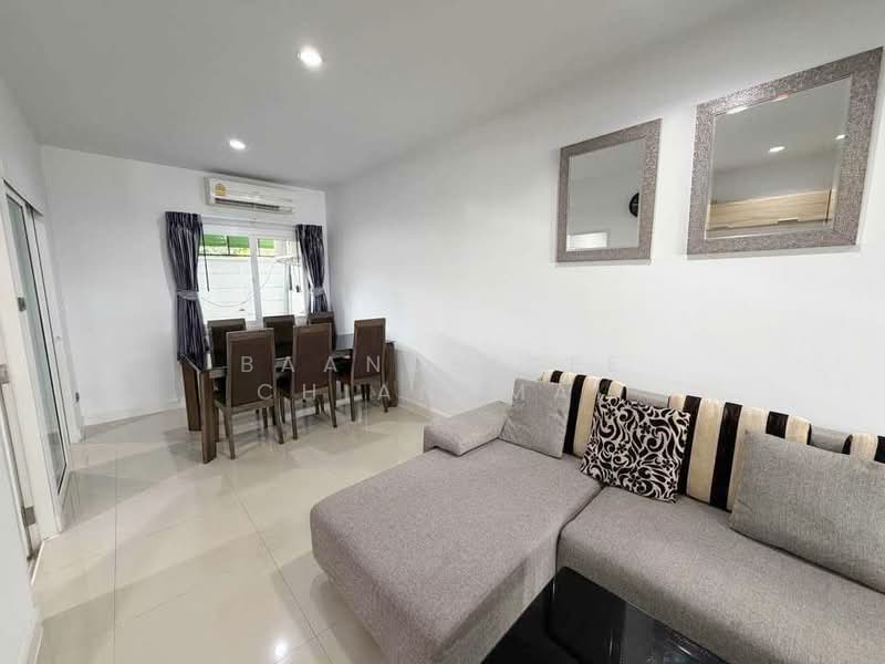 Townhome for rent near Big C Don Jan, Chiang Mai Rental Price: 16,000THB/month Property ID: No.7H071, Chiang Mai, Tha Sa La, Muang Chiang Mai, Chiang Mai, 2 Bedrooms, 110 sqm, Townhouse For Rent, by Baandeedee Chiangmai, 500380269 - DDproperty.com
