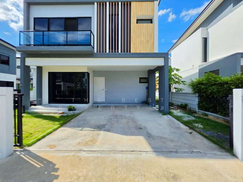 Eco haus Pinklao-Salaya : อีโคเฮ้าส์ ปิ่นเกล้า-ศาลายา, นนทบุรี, ถนนอัจฉริยะพัฒนา 2, ศาลากลาง, บางกรวย, นนทบุรี, 149 ตร.ม., บ้านเดี่ยว ขาย, โดย The Best Property จอย, 500380352 - DDproperty.com