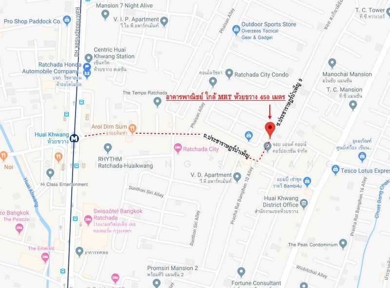 Commercial building 5.5 floors 20 sq.wa 4 Beds 3 Baths Pracha Rat Bamphen, Huai Khwang, Bangkok, ประชาราษฎร์บำเพ็ญ, Huai Khwang, Huai Khwang, Bangkok, , 250 sqm, Shophouse For Rent, by Sirithong Saetang, 500380631 - DDproperty.com