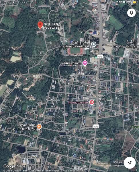 ที่ดินเชียงใหม่, เชียงใหม่, หางดง, ฮอด, เชียงใหม่, 5,428 ตร.ม., ที่ดิน ขาย, โดย พงศ์สุธี เหลืองเสรี, 500380862 - DDproperty.com