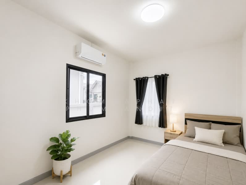 Single-story house in Nikhom Phatthana, Rayong, Rayong, Nikhom Pattana, Nikhom Pattana, Rayong, 2 Bedrooms, 70 sqm, Semi-Detached House (Twin House) For Sale, by Khommaphat Phumbandit, 500381145 - DDproperty.com