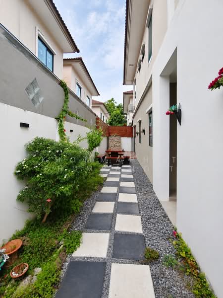 Pruksa Ville 71/2 Laem Chabang-Bang Lamung, Chon Buri (Pattaya), Soi Bang Lamung 3, Bang Lamung, Bang Lamung (Pattaya), Chon Buri (Pattaya), 3 Bedrooms, 136 sqm, Semi-Detached House (Twin House) For Sale, by Khommaphat Phumbandit, 500381261 - DDproperty.com