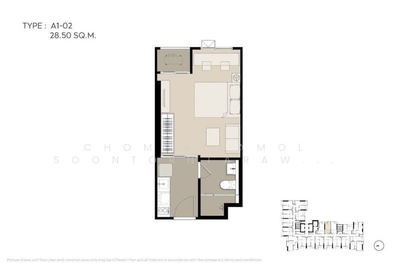 Life Phahon-Ladprao, Bangkok, 996 Phahonyothin Road, Jom Phon, Chatuchak, Bangkok, Studio, 29 sqm, Condo For Sale, by Chomratkamol Soontorntarawong (Gor), 500381506 - DDproperty.com