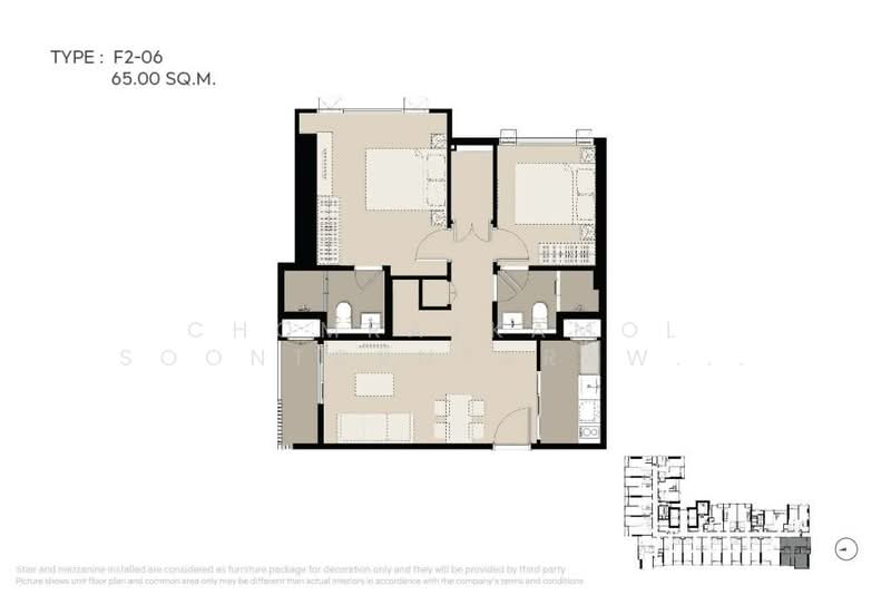 Life Phahon-Ladprao, Bangkok, 996 Phahonyothin Road, Jom Phon, Chatuchak, Bangkok, 2 Bedrooms, 65 sqm, Condo For Sale, by Chomratkamol Soontorntarawong (Gor), 500381522 - DDproperty.com