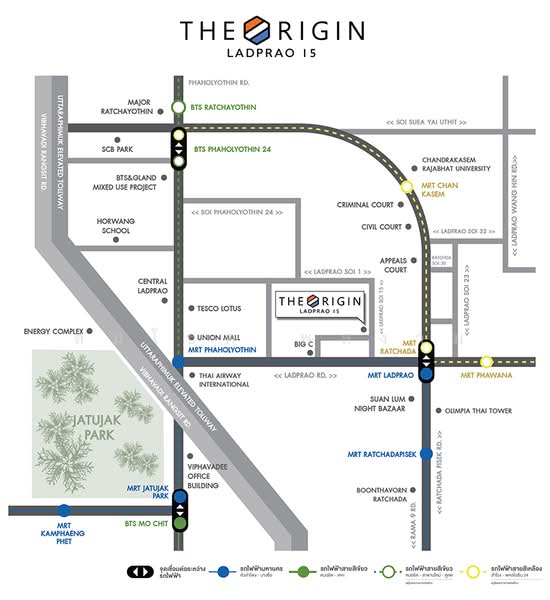 The Origin Ladprao 15, Bangkok, ซอยลาดพร้าว 15, Jom Phon, Chatuchak, Bangkok, 1 Bedroom, 25 sqm, Condo For Rent, by สมโชค พลงาม, 500382790 - DDproperty.com
