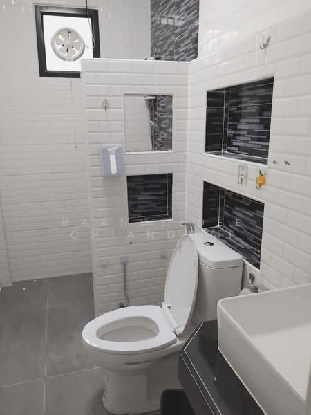 A house for rent near Lanna International School, Chiang Mai Rental Price:15,000THB/month No.14H1099, Chiang Mai, San Phak Wan, Hang Dong, Chiang Mai, 3 Bedrooms, 110 sqm, Single Detached House For Rent, by Baandeedee Chiangmai, 500382879 - DDproperty.com