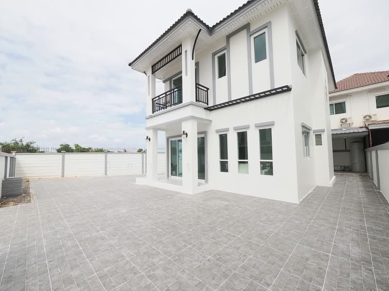 บ้านรีโนเวทใหม่ บ้านเดี่ยว 2 ชั้น ม.กรีนเนอรี่ บาย นิราวิลล์ ขนาด 63.1 ตร.ว. 3ห้องนอน 2ห้องน้ำ 1ห้, Samut Sakhon, ถนนเลียบคลองสี่, Bang Nam Chut, Muang Samut Sakhon, Samut Sakhon, 3 Bedrooms, 350 sqm, Single Detached House For Sale, by wipa รุ่งธุระ, 500383125 - DDproperty.com