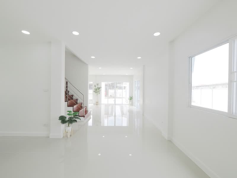 บ้านรีโนเวทใหม่ บ้านเดี่ยว 2 ชั้น ม.กรีนเนอรี่ บาย นิราวิลล์ ขนาด 63.1 ตร.ว. 3ห้องนอน 2ห้องน้ำ 1ห้, Samut Sakhon, ถนนเลียบคลองสี่, Bang Nam Chut, Muang Samut Sakhon, Samut Sakhon, 3 Bedrooms, 350 sqm, Single Detached House For Sale, by wipa รุ่งธุระ, 500383125 - DDproperty.com