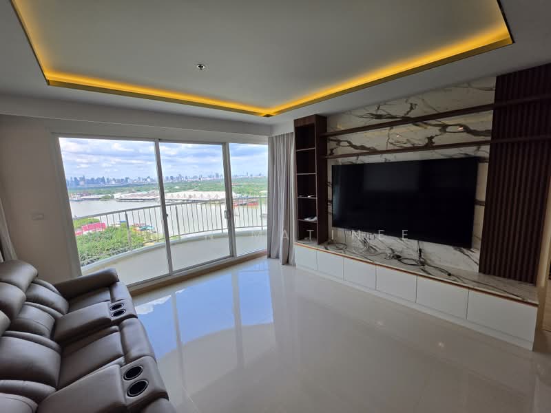Supalai Riva Grande Rama 3, Bangkok, Rama 3 Road, Chong Nonsi, Yan Nawa, Bangkok, 3 Bedrooms, 148 sqm, Condo For Rent, by Khun Matinee, 500383644 - DDproperty.com