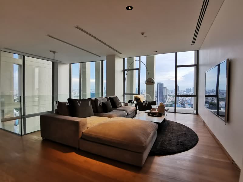 The Sukhothai Residences, Bangkok, 3 Sathorn Tai Road, Thung Maha Mek, Sathon, Bangkok, 4 Bedrooms, 488 sqm, Condo For Sale, by Navin Downer, 500383819 - DDproperty.com