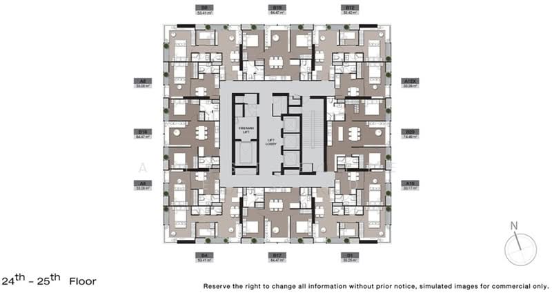 Noble Form Thonglor, Bangkok, Sukhumvit 55, Khlong Tan Nua, Watthana, Bangkok, 2 Bedrooms, 64 sqm, Condo For Sale, by A LIST ELITE SELECTED, 500383844 - DDproperty.com