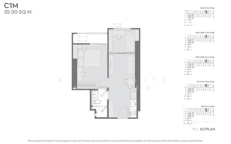 LIFE Sukhumvit – Rama 4, Bangkok, Rama 4, Phra Kanong, Khlong Toei, Bangkok, 2 Bedrooms, 35 sqm, Condo For Sale, by A LIST ELITE SELECTED, 500383875 - DDproperty.com