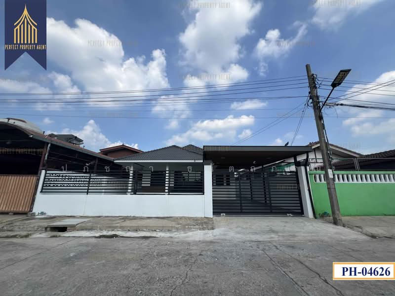 สุขใจวิลเลจ, Bangkok, Lam Phak Chi, Nong Chok, Bangkok, 4 Bedrooms, 160 sqm, Semi-Detached House (Twin House) For Sale, by ปภัชญา ธนัตถ์ภรณ์, 500383895 - DDproperty.com