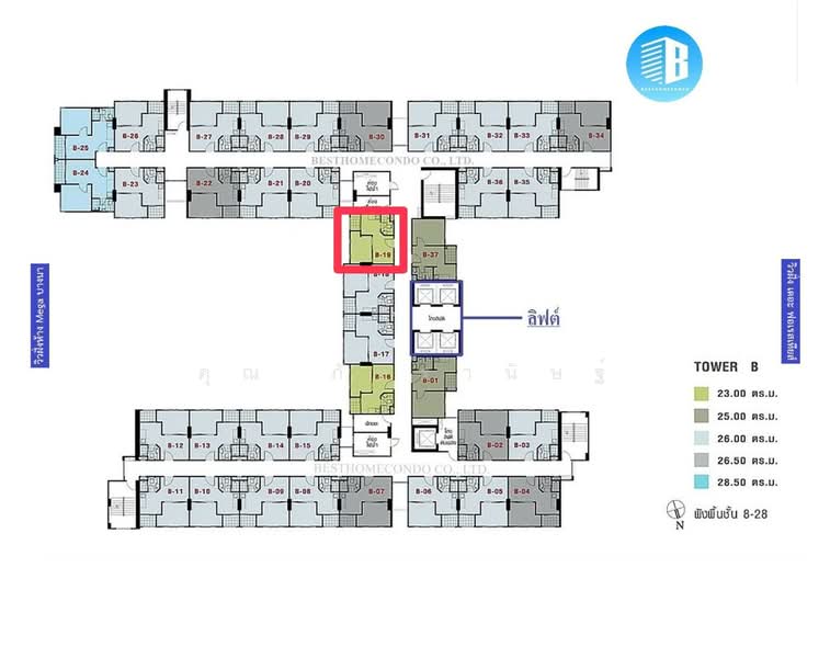 Lumpini Mega City Bangna, Samut Prakan, Bang Na-Trat Frontage Rd, Bang Kaeo, Bang Plee, Samut Prakan, 1 Bedroom, 23 sqm, Condo For Rent, by คุณ ภัทรานิษฐ์, 500384040 - DDproperty.com