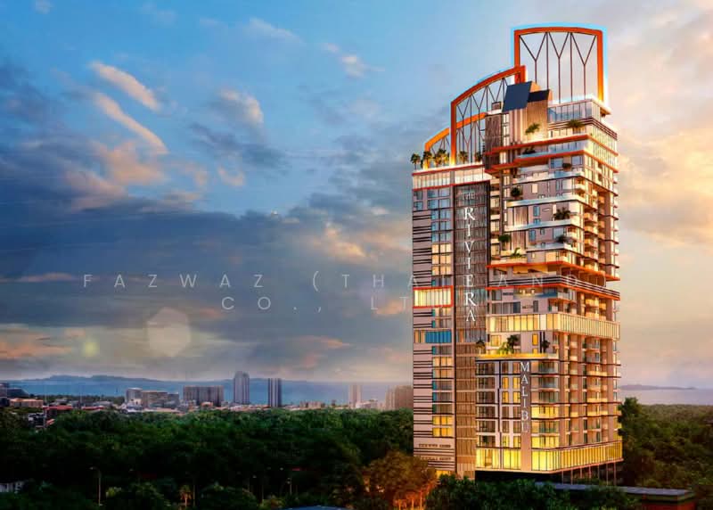 The Riviera Malibu, Chon Buri (Pattaya), Phra Tam Nak 5, Nong Pru, Bang Lamung (Pattaya), Chon Buri (Pattaya), 1 Bedroom, 40 sqm, Condo For Sale, by Fazwaz (Thailand) Co., Ltd., 500384178 - DDproperty.com