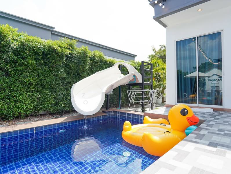3BR Pool Villa for Rent at Villa Green Huai Yai | Short-Term Welcome, Chon Buri (Pattaya), Huai Yai, Bang Lamung (Pattaya), Chon Buri (Pattaya), 3 Bedrooms, 180 sqm, Villa For Rent, by Fazwaz (Thailand) Co., Ltd., 500384371 - DDproperty.com