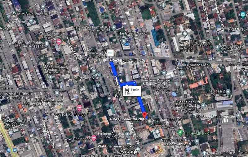 ที่ดินพร้อมสิ่งปลูกสร้าง ปุณณวิถี 20, Bangkok, Bang Chak, Phra Khanong, Bangkok, , 544 sqm, Land For Sale, by HOME Real Estate Service, 500384480 - DDproperty.com