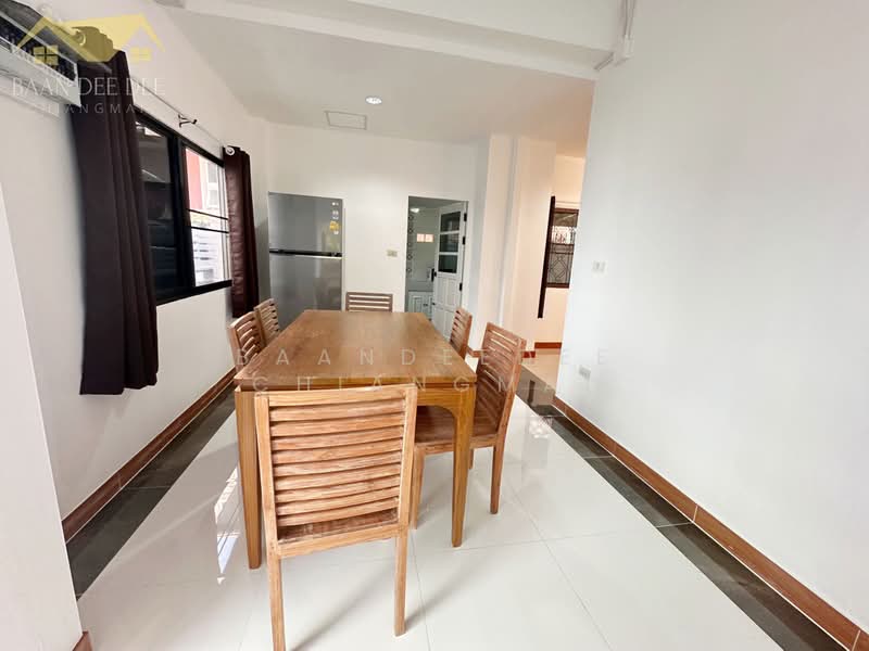 A house for rent near Meechok Plaza, Chiang Mai Rental Price: 26,000 THB/month Property ID: No.5H423, Chiang Mai, Nong Chom, San Sai, Chiang Mai, 4 Bedrooms, 150 sqm, Single Detached House For Rent, by Baandeedee Chiangmai, 500384514 - DDproperty.com