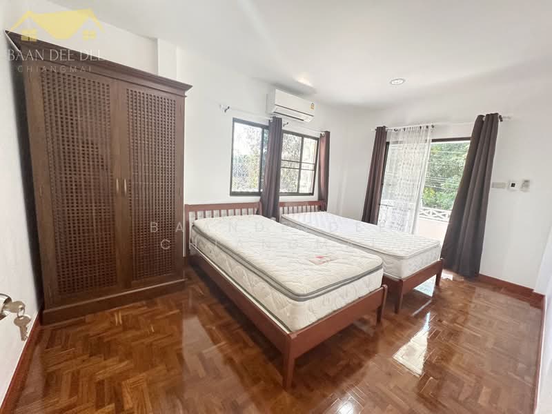 A house for rent near Meechok Plaza, Chiang Mai Rental Price: 26,000 THB/month Property ID: No.5H423, Chiang Mai, Nong Chom, San Sai, Chiang Mai, 4 Bedrooms, 150 sqm, Single Detached House For Rent, by Baandeedee Chiangmai, 500384514 - DDproperty.com