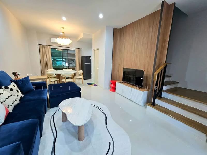 Baan Klang Muang Rama 9-Krungthep Kreetha, Bangkok, Soi Kanchanaphisek 23, Saphan Sung, Bangkok, 3 Bedrooms, 152 sqm, Townhouse For Rent, by Thiti Boonchurn, 500384975 - DDproperty.com